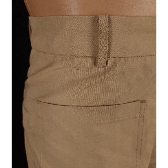 DRAE Cotton Patch Pocket Flared Trousers Size M Womens Beige $325 - Picture 10 of 14
